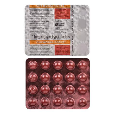 Chymoral Forte - Strip of 20 Tablets : Amazon.in: Fashion
