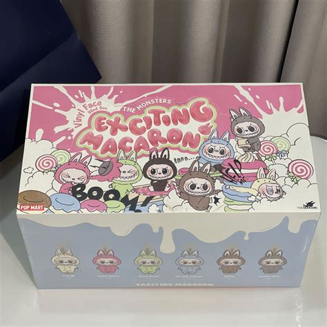 The Monsters Tasty Labubu Macarons Series Blind Box