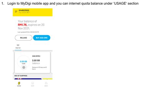 Digi Data. Check Balance 的图像结果