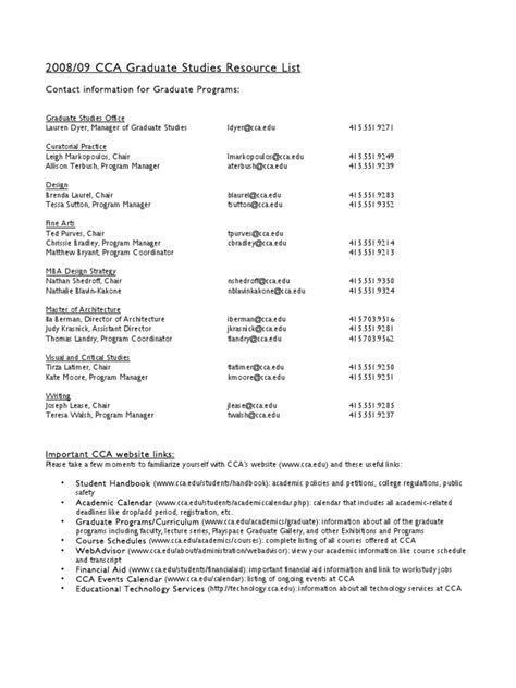 Image result for Graduate Program Subject List