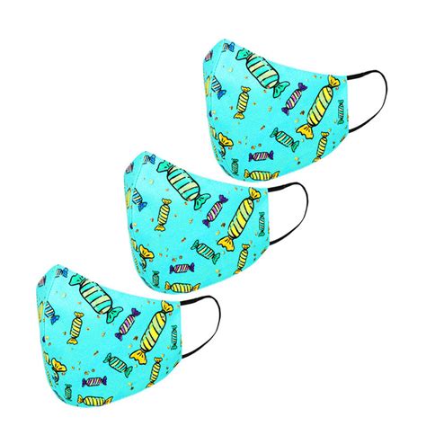 Buy Tossido 2-7 Yrs. Kids 3 Ply Premium Cotton Printed Masks ...
