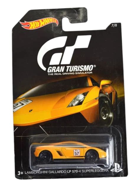HotWheels Gran Tourismo Lamborghini Gallardo LP 570-4 Superleggera Imp ...