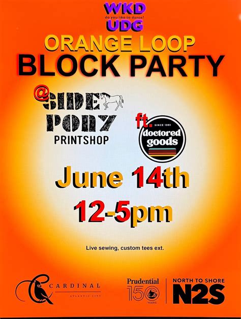 Orange Loop Block Party, Atlantic City (New Jersey), 14 June 2025 ...