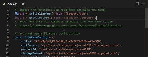 Firebase JavaScript 的图像结果
