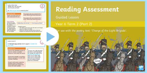 Year 6 Reading Assessment Poetry Term 2 Guided Lesson PowerPoint