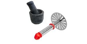 RARE OCEANS Small Size Tiny mortar and pestle & Stainless Steel Pav ...