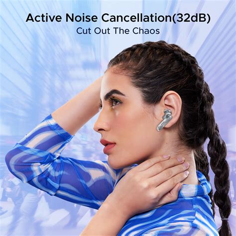 boAt Airdopes 191 ANC - Wireless Earbuds with ANC up to 32dB,Quad Mics ...