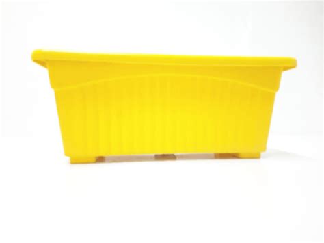 Buy Rectangle Plastic Pot - Multicolor Online | Manbhawan Nursery