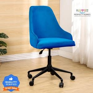 Flipkart Perfect Homes Freed Swivel Height-Adjustable Velvet Desk Study ...