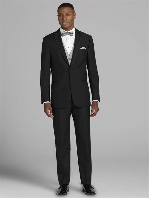 Classic Black Tux by Calvin Klein | Tuxedo Rental