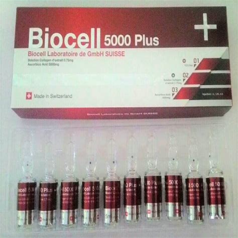 Shop Biocell V Coll Aminox Forte 8000 Skin Whitening Injections ...