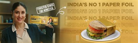 HOMEFOIL - India's 1st Golden Embossed Foil by LSKB