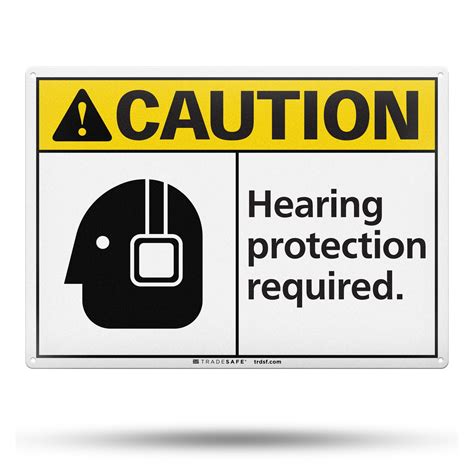 Image result for Hearing Protection Signage