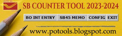 SB Counter Tool 2024 for BO Interest Entry, SB45 Generation and Special ...