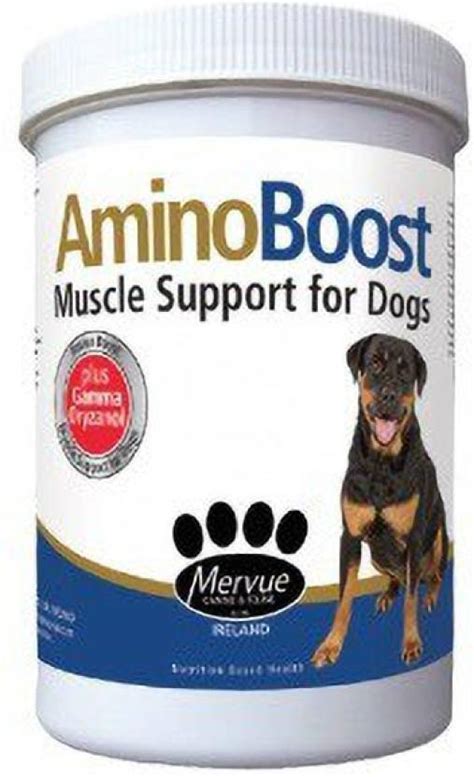 Mervue Amino Boost Muscle Support Supplement for Dogs 100GM Pet Health ...