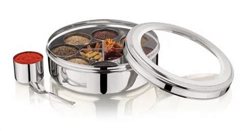 Stainless Steel Spice Box - Model No. SB552 - Stainless Steel Spice Box ...