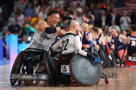 Paris 2024: Japan’s wheelchair rugby team gets fairytale ending in Paris