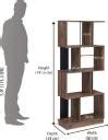 Nilkamal Checkers Engineered Wood Open Book Shelf Price in India - Buy ...