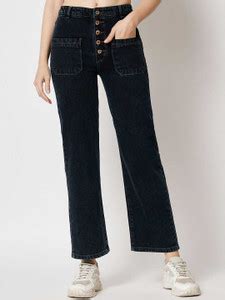 FashionFibre Regular Women Black Jeans - Buy FashionFibre Regular Women ...