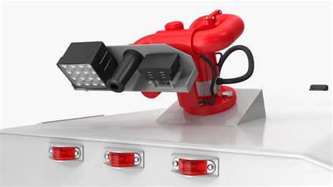 Armored Water Cannon Truck White 3D | 3D Molier International
