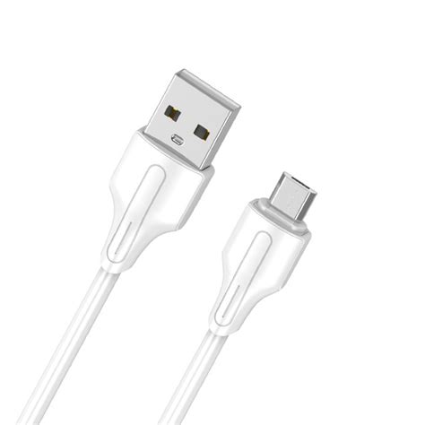 Data kabl LDNIO LS541 2.1A micro USB beli 1m - Mob-Shop