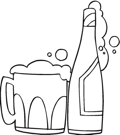 Alcohol Clipart Black And White – Free Clipart #34555 | Clipart Library