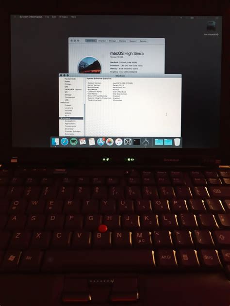 iATKOS Inside: ThinkPad X200s with High Sierra because why not