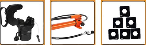 VOLTZ HC-630 + CP-700 hydraulic crimping tool with Hand Pump Head 150 ...