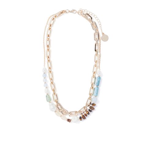Briella Layered Bead Necklace