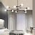 9-Light Northern Europe Chandelier 9 Head Modern Metal Molecules ...