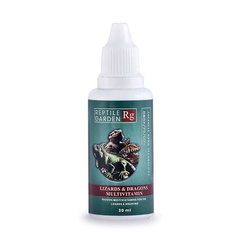 Reptile Garden Lizard & Dragon Multivitamin | Liquid Vitamin & Mineral ...