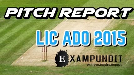 Pitch Report - LIC ADO 2015