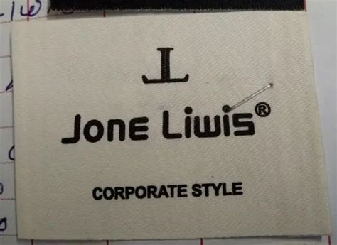 Cotton Labels - Cream Printed Label Trader - Wholesaler / Distributor ...