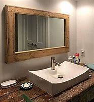 Image result for Mirrors with Wood Frame