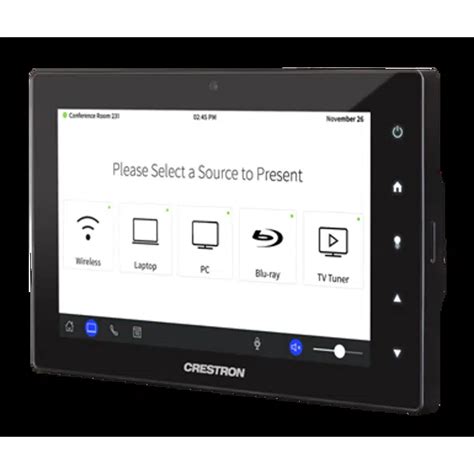 BIM objects - Free download! TSW-760 - 7” Touch Screen User Interface ...