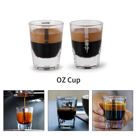 MHW 3BOMBER Shot Glasses Measuring Cup Mini Liquid Heavy Espresso ...