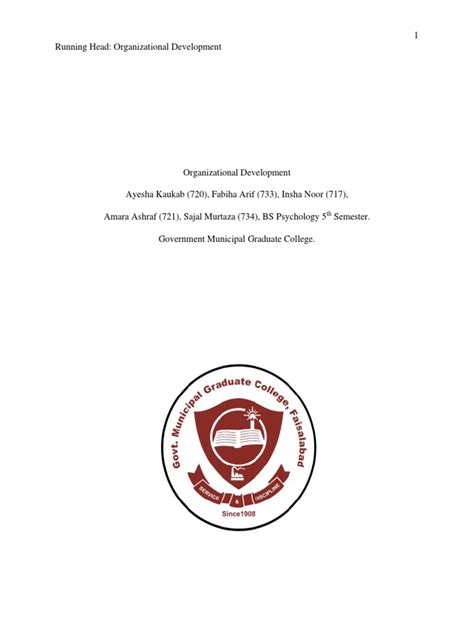 Image result for Organizational Development Process PDF