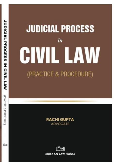 Buy Judicial Process in Civil Law (Practice And Procedure) Book Online ...