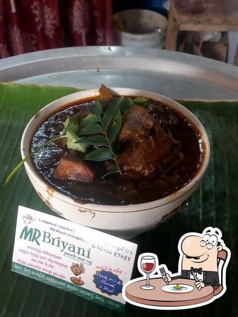 Menu at MR BRIYANI KADAI, Salem