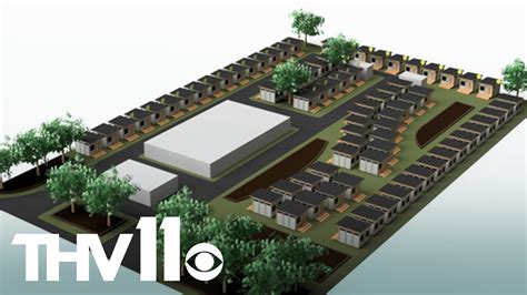 Little Rock's plans for a tiny home village to help the homeless ...