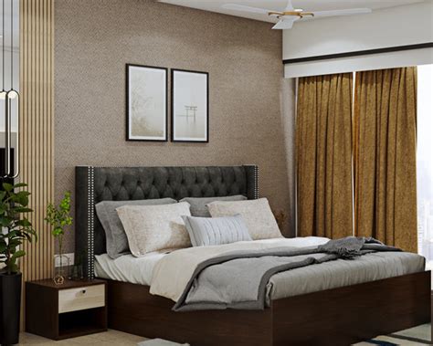 Contemporary Brown Master Bedroom Design With Compact Interiors – TCW ...
