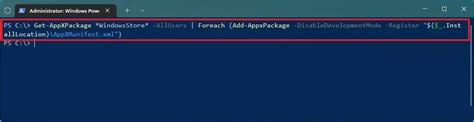 Image result for Install Microsoft Store Windows 11 PowerShell