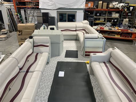 Replace Flooring - Pontoon - Oakland Shrink Wrap & Marine Services LLC