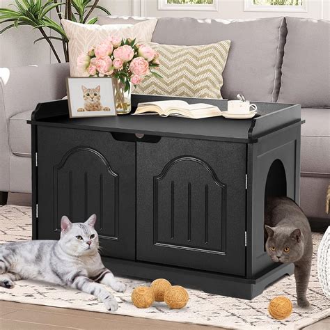 Buy Cat Furniture Litter Box, Enclosed Cat Litter Boxes, Litter Box ...
