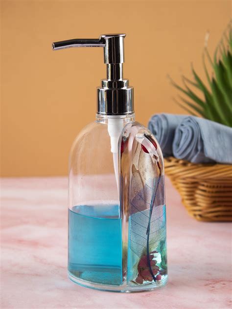 Soap Dispenser, Refillable & Reusable, Red, Plastic, 250 mL - MARKET 99 ...