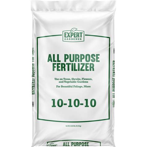 Expert Gardener All Purpose Plant Fertilizer, 10-10-10 Fertilizer, 40 ...