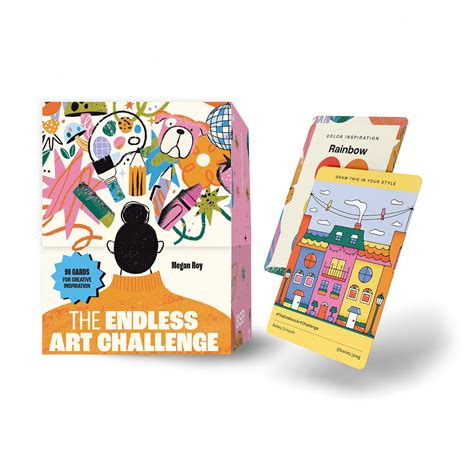 The Endless Art Challenge Card Deck: 90 Creativity Prompt Cards ...