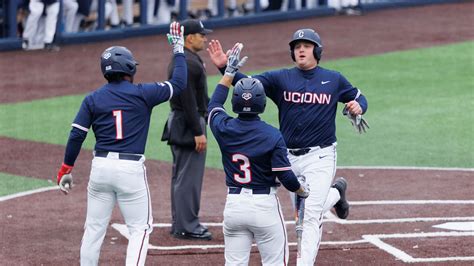 UConn baseball explodes for 21 runs, run-rules Boston College