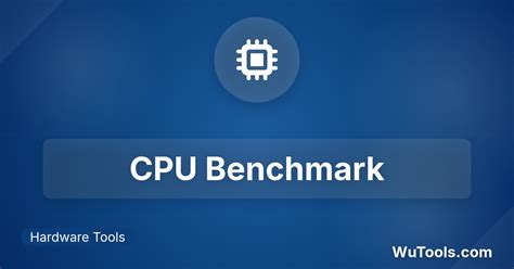 CPU Benchmark 的图像结果