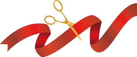 Text Ribbon Png - Ribbon Cutting Scissors Png Clipart - Large Size Png ...